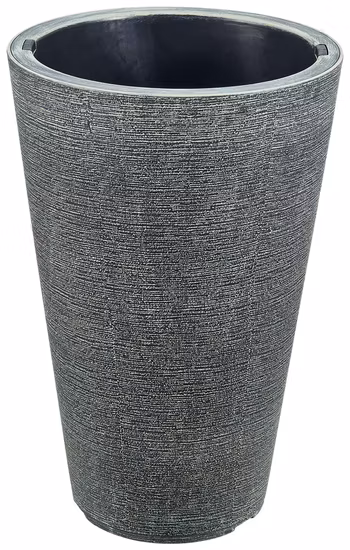 Vaso de flores redondo alto de plástico para casa (KD9951-KD9954)