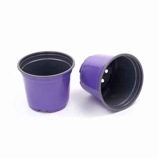 Vaso de flor de plástico barato por atacado personalizado a granel para decoração de jardim ao ar livre para jardim de plantas suculentas interno/ao ar livre